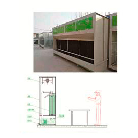 水式打磨除塵柜